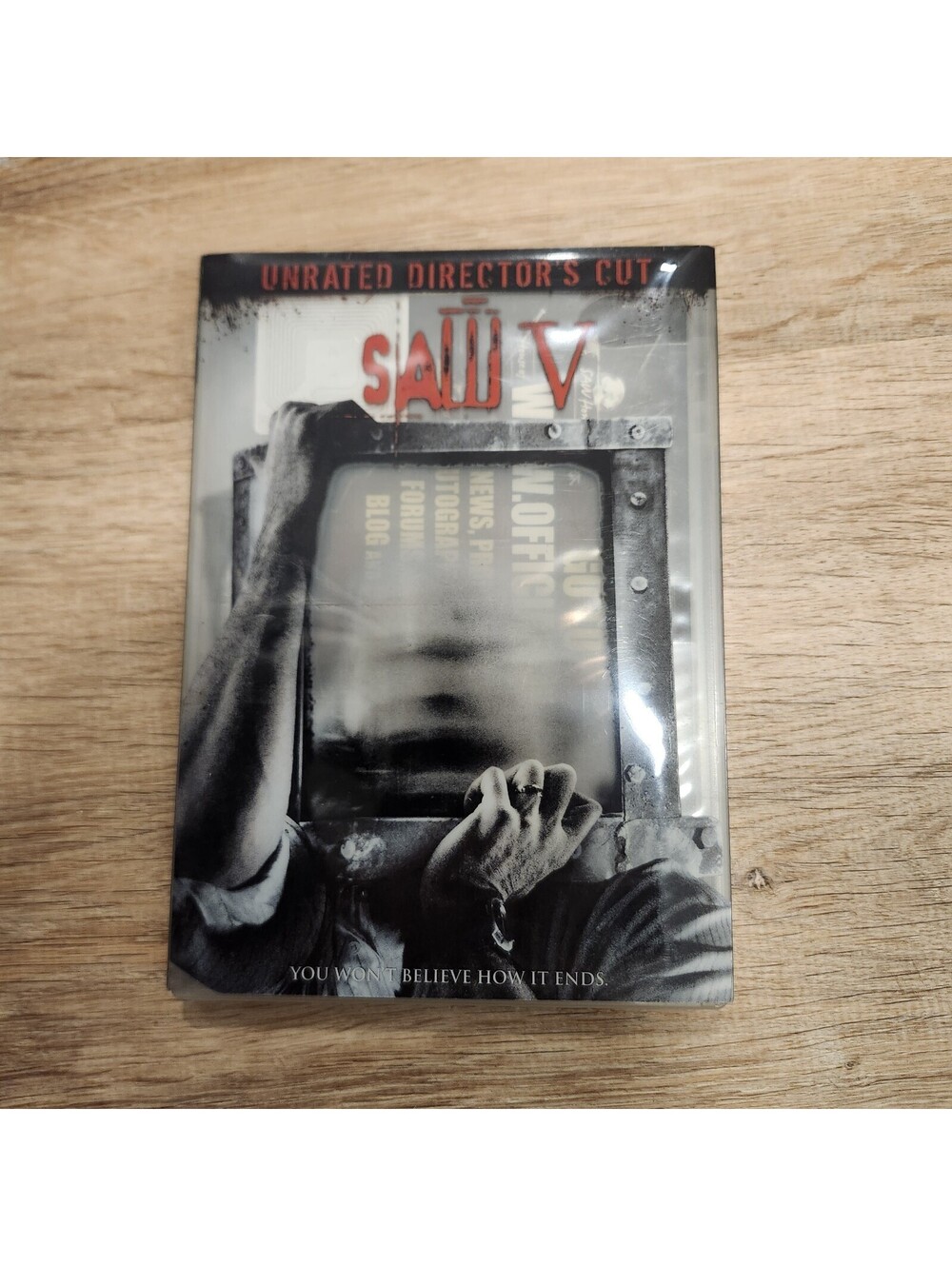 SAW V Five Unrated Directors Cut DVD Horror